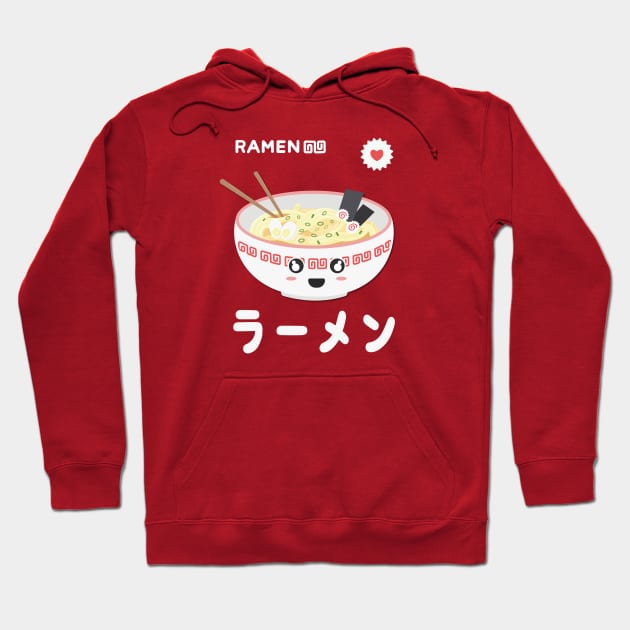 Kawaii bowl of ramen Hoodie by Marzuqi che rose